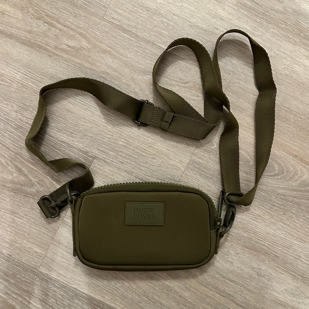 Dagne Dover Olive Crossbody Bag